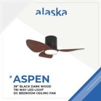 ALASKA ASPEN/EASPEN 38"/42"/50″ /60" DC CEILING FAN WITH LED LIGHT - Image 3