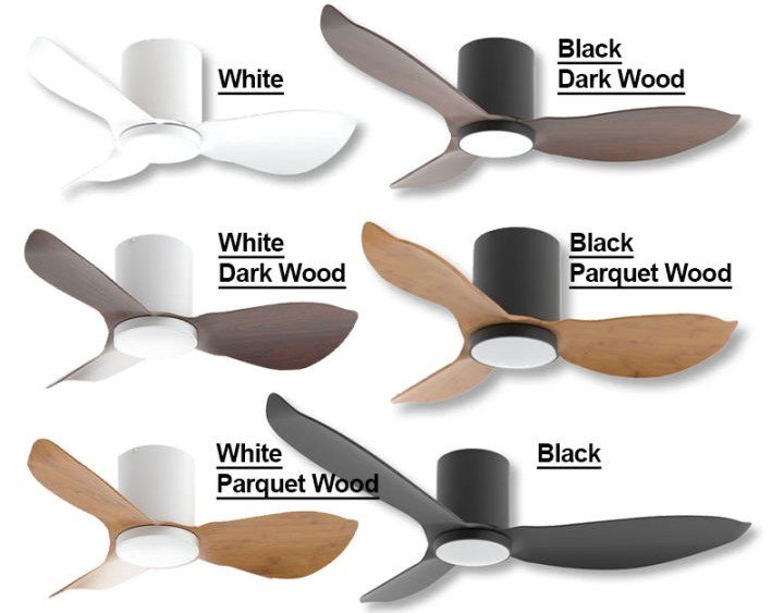 Alaska Hydsen DC Ceiling Fan with DIMMABLE LED Light