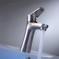 Basin Mixer Stainless Steel/Black/Gun Metal - Image 2