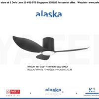 Alaska Hydson DC Ceiling Fan with DIMMABLE LED Light - Image 3