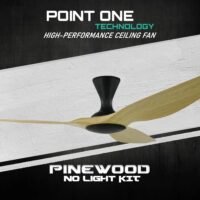 Point One Technology Cyclone VSPEC-III RS (46"/52"/60") Carbon Black // Built-in SMART Ceiling Fan - Image 2