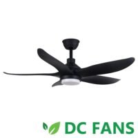 Acorn DC Ceiling Fan Veloce DC160 LED - Image 3