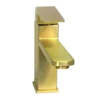 Gold Mixer Faucet Wash Basin Faucet 304 Stainless Steel - Image 3