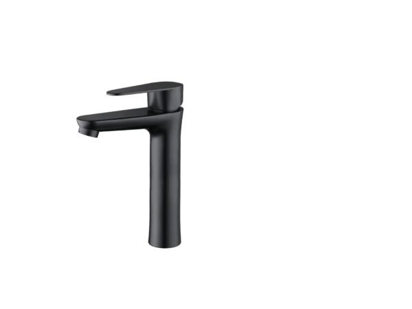 Basin Mixer Stainless Steel BLACK (T)