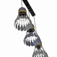Badminton style pendant light one set - Image 2