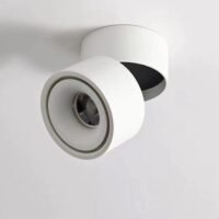 Adj Cylinder Spot Light Black/White 3 Color - Image 2