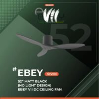 Alaska EBEY7 Smart DC Ceiling Fan with LED light 46"/52" - Image 6