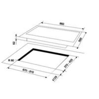 GLASS HOB VC 930G THREE BURNER - Image 2