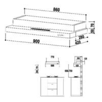 Semi Integrated Hood VH 1339MB - Image 2