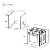 BUILT-IN OVENS VO 7182G - Image 3