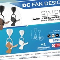 [ALASKA] SWISH 13″ DC CEILING FAN - Image 6