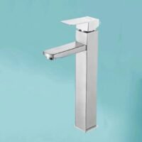 Tall Basin Mixer Nano Black/Stainless Steel/Gun Metal - Image 3