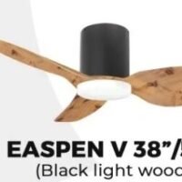 ALASKA EASPEN V 38"/50″ DC CEILING FAN WITH LED LIGHT - Image 3