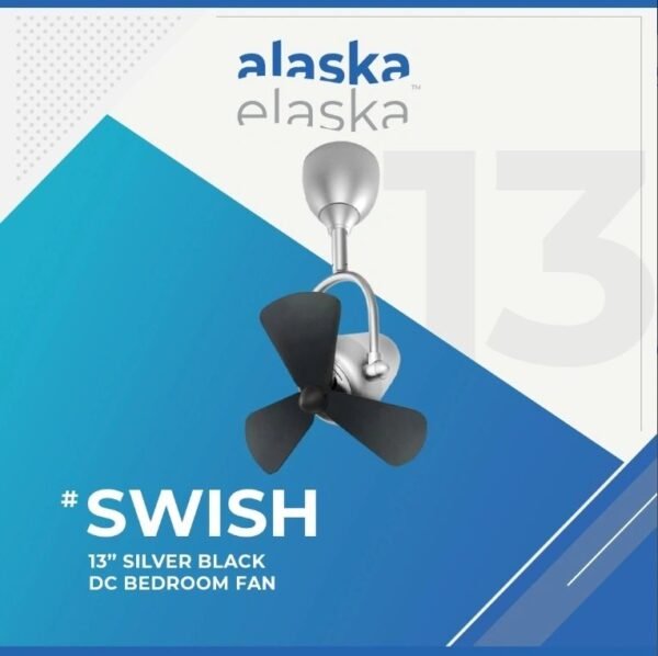 [ALASKA] SWISH 13″ DC CEILING FAN