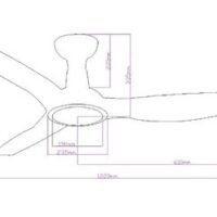 Bestar Sleek 48"/60" DC Ceiling fan with smart - Image 4