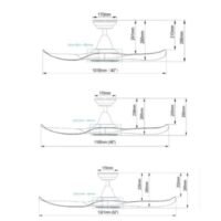 Efenz Rod Ceiling Fan (without light) - Image 10