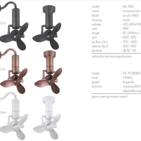Acorn Fan Singapore | Smart & Stylish Fans