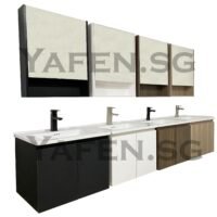 Waterproof YF600 Basin with ABS Cabinet Top/Under Mount - Image 2