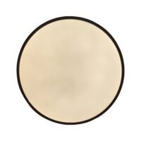 NW Black/Dark Wood/Light Wood Round LED Ceiling Light - Image 3