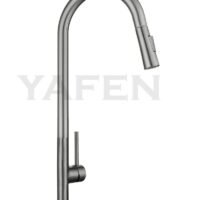 NM Slim Pull Out Kitchen Mixer Stainless Steel - Image 10