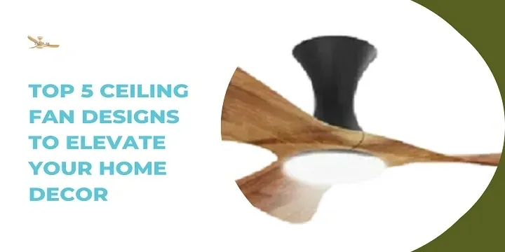 Top 5 Ceiling Fan Designs to Elevate Your Home Decor