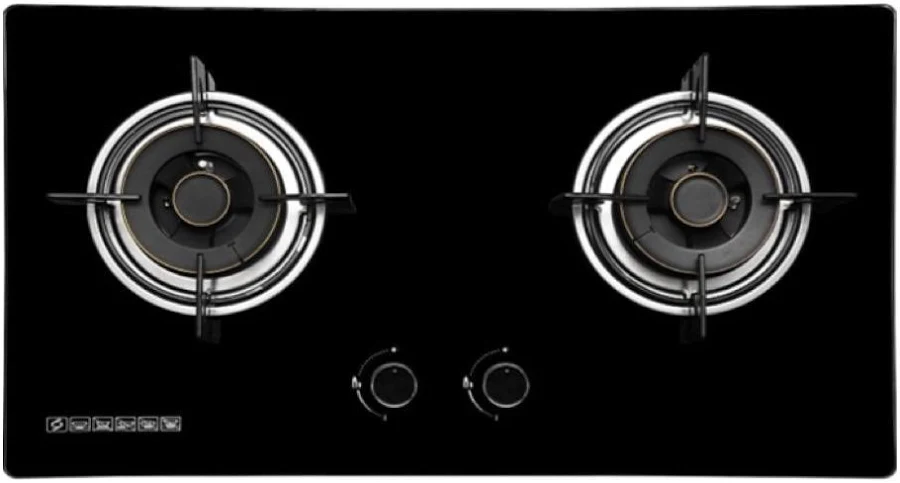 GLASS HOB VC 721G/721S TWO BURNER