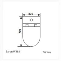 Baron Toilet Bowl W888 - Image 5