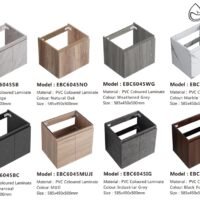 ESFERA Basin Cabinet With Mirror Cabinet Package EBC6045 + EIBTYPE1/EIBTYPE3 + EMC5070 - Image 2