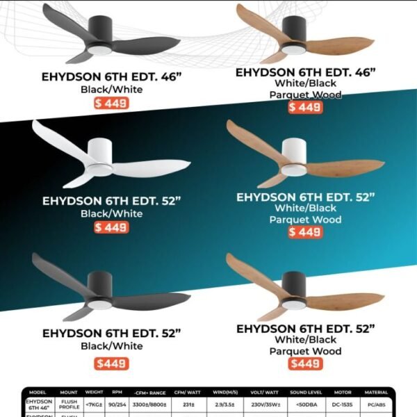 Alaska - EHYDSEN (Smart) Dimmable LED